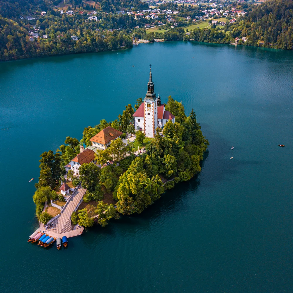 Otok na Blejskem jezeru